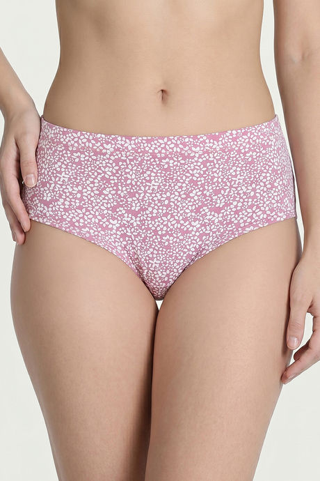 Zivame Medium Rise Full Coverage Hipster Panty (Pack of 3) -  Multicolor — image 10